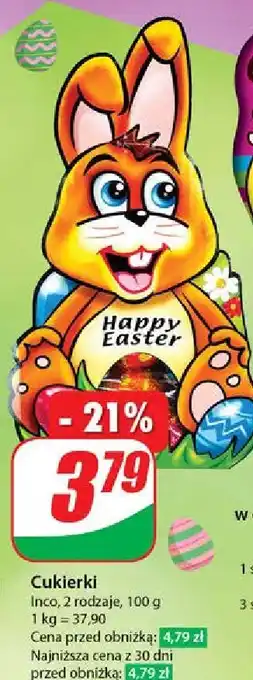 Dino Cukierki happy easter Inco oferta