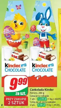 Dino Czekoladki świąteczne zajączek wielkanocny Kinder Chocolate oferta