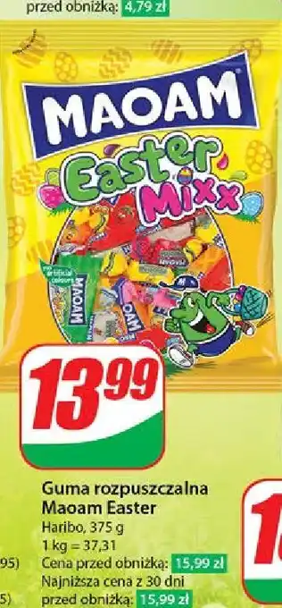 Dino Guma rozpuszczalna easter mixx Haribo Maoam oferta