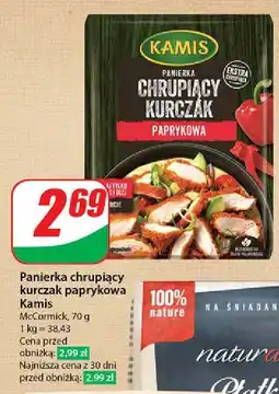 Dino Panierka chrupiący kurczak paprykowa Kamis oferta