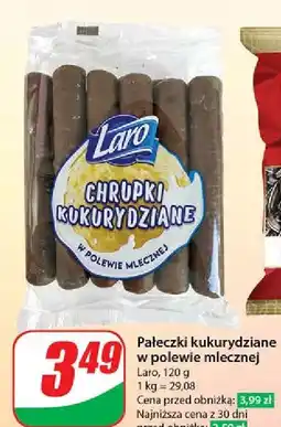 Dino Pałeczki kukurydziane w polewie mlecznej Laro oferta