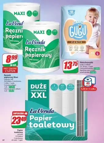 Dino Ręcznik papierowy maxi Lavenda oferta