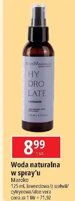 E.Leclerc Hydrolat aloes Maroko Produkt oferta