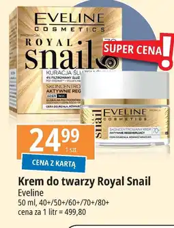 E.Leclerc Krem do twarzy 80+ Eveline Royal Snail oferta