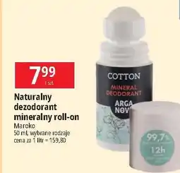 E.Leclerc Dezodorant cotton Arganove oferta