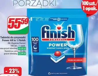 Dino Tabletki do zmywarek regular Finish All In 1 oferta