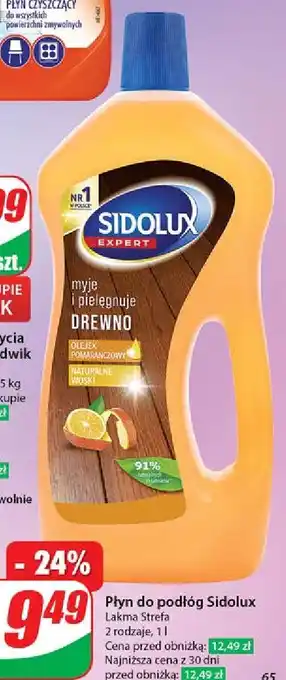 Dino Płyn do mycia drewna Sidolux Expert oferta