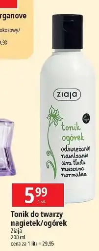 E.Leclerc Tonik ogórek Ziaja oferta