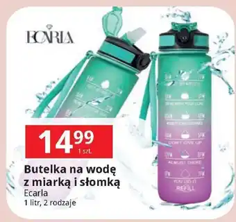 E.Leclerc Butelka na wodę z miarką i słomką 1 l Ecarla oferta