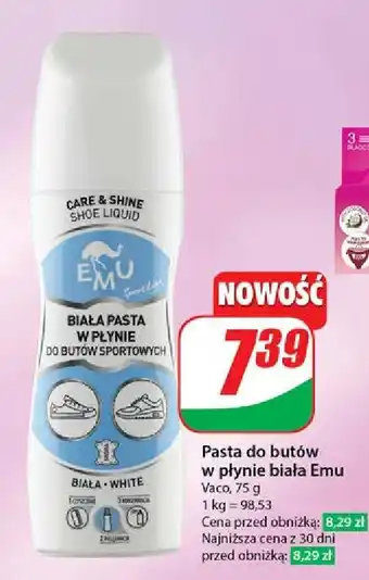 Dino Pasta do butów sportowych w płynie biała Emu oferta