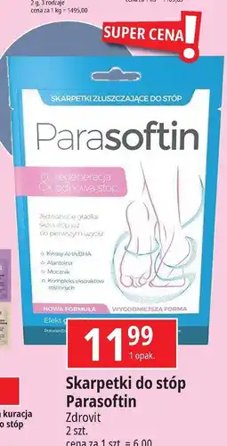 E.Leclerc Skarpetki złuszczające Parasoftin oferta