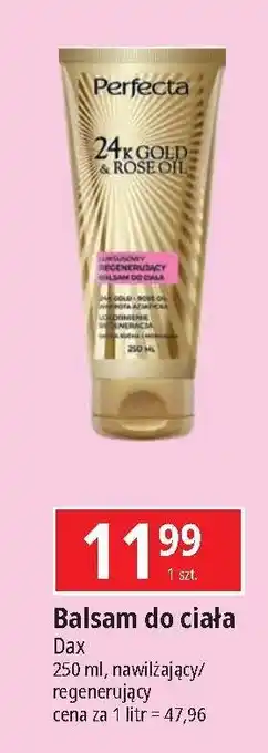 E.Leclerc Balsam regenerujący do ciała Perfecta 24K Gold & Rose Oil oferta