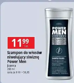 E.Leclerc Szampon do włosów siwych Joanna Power Hair Men oferta