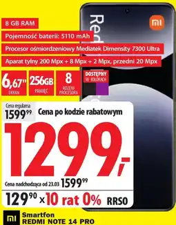 Media Expert Smartfon Redmi oferta