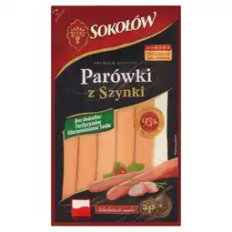 Arhelan Sokołów Parówki z szynki 210 g oferta