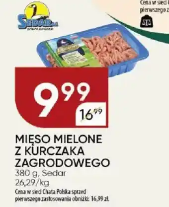 Chata Polska Mięso mielone z kurczaka zagrodowego sedar oferta