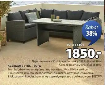 JYSK Zestaw mebli ogrodowych oferta