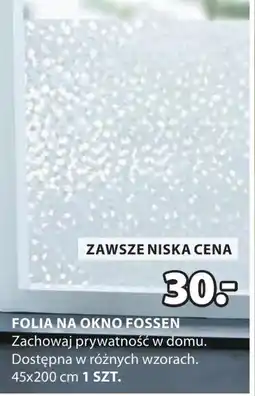 JYSK na okno Folia oferta