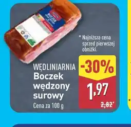 ALDI Boczek surowy Wędliniarnia oferta