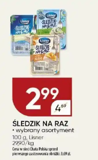 Chata Polska Śledzik na raz lisner oferta