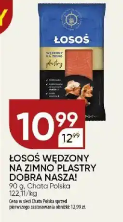 Chata Polska Łosoś wędzony na zimno dobra nasza! chata polska oferta