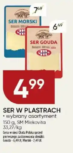 Chata Polska Ser w plastrach sm mlekovita oferta