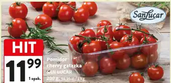 Intermarche Pomidory cherry gałązka Sanlucar oferta