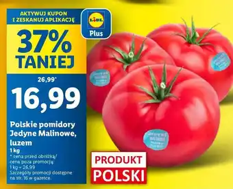 Lidl Pomidory malinowe oferta