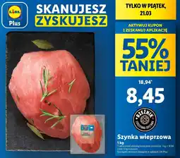 Lidl Szynka wieprzowa Rzeźnik Codzienna Dostawa oferta