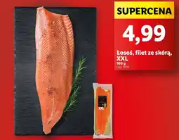 Lidl Łosoś atlantycki xxl filet ze skórą Connoisseur oferta