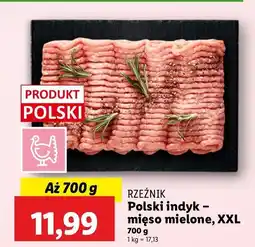 Lidl Mięso mielone z indyka Rzeźnik Codzienna Dostawa oferta