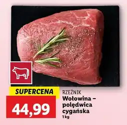 Lidl Polędwica cygańska wołowa Rzeźnik Codzienna Dostawa oferta