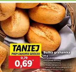 Lidl Bułka grahamka oferta