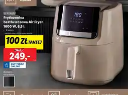 Lidl Frytkownica beztłuszczowa 1600w Bergner oferta