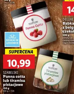 Lidl Tiramisu pistacjowe Cukiernia Szabelski oferta