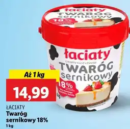 Lidl Twaróg sernikowy Łaciaty oferta