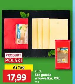 Lidl Ser gouda w kawałku Pilos oferta