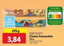 Lidl Ciasto francuskie lekkie Chef Select oferta