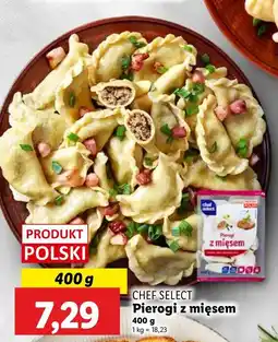 Lidl Pierogi z mięsem Chef Select oferta