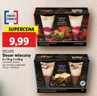 Lidl Deser triple chocolate Deluxe (Schwarz) oferta