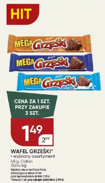 Chata Polska Wafel grześki colian oferta