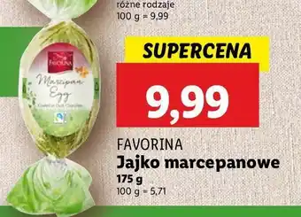 Lidl Jajko marcepanowe oblane gorzką czekoladą Favorina oferta