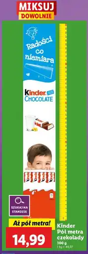 Lidl Czekoladki Kinder Chocolate oferta