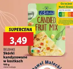 Lidl Skórka kandyzowana miks Belbake oferta