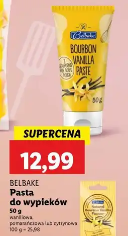 Lidl Pasta cytrynowa Belbake oferta