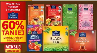 Lidl Herbata ze skórką pomarańczy i cynamonem Lord Nelson Rooibos oferta