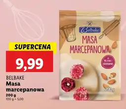 Lidl Masa marcepanowa Belbake oferta