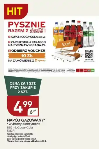 Chata Polska Napój gazowany Coca-Cola oferta