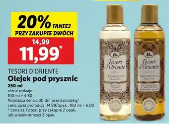 Lidl Olejek do kąpieli riso & tsubaki Tesori D'oriente oferta