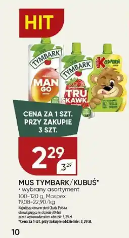 Chata Polska Mus tymbark/kubuś oferta